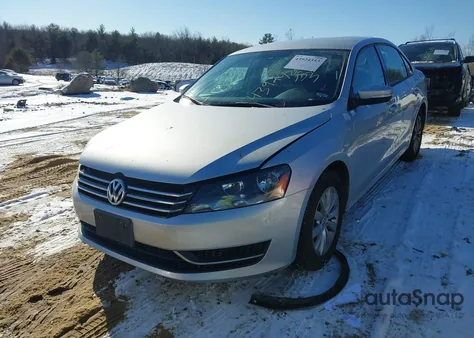 2014 Volkswagen Passat 1.8T Wolfsburg Edition from USA, damaged, VIN 1VWAT7A30EC097734